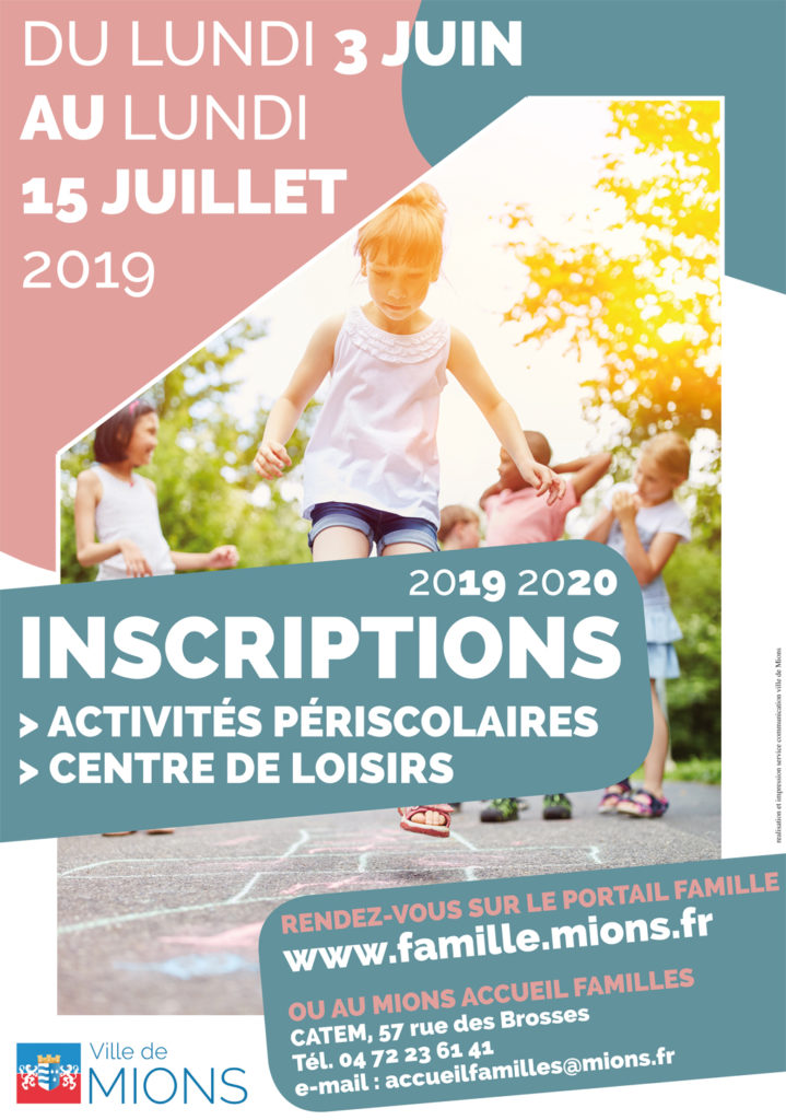 Inscriptions 2019 2020