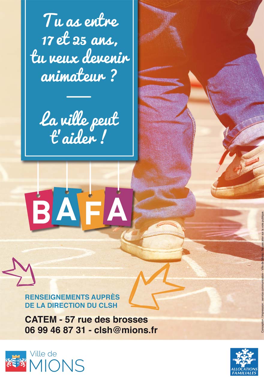 Aide BAFA 2019 Ville de Mions