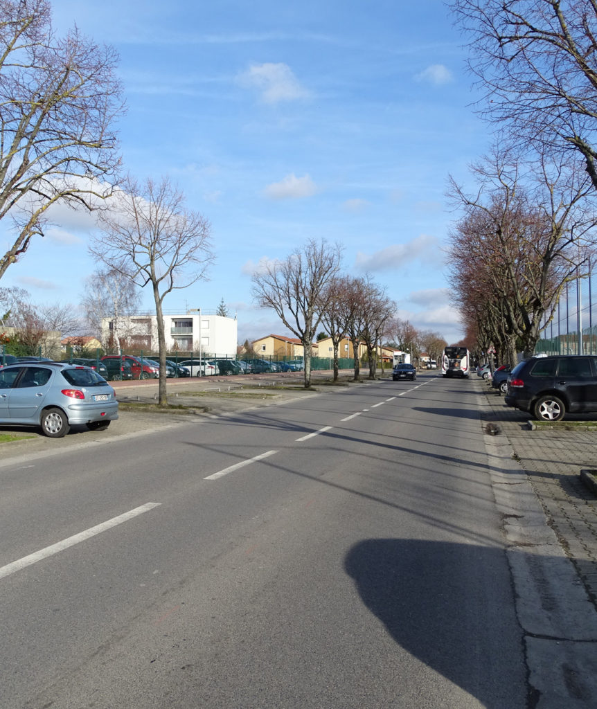 Réaménagement Avenue des Tilleuls Ville de Mions