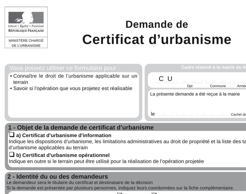 Certificat d'urbanisme Ville de Mions