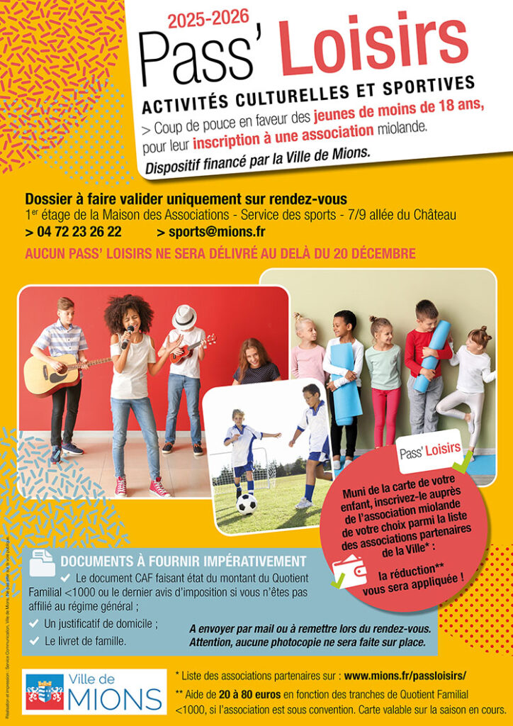 pass loisirs