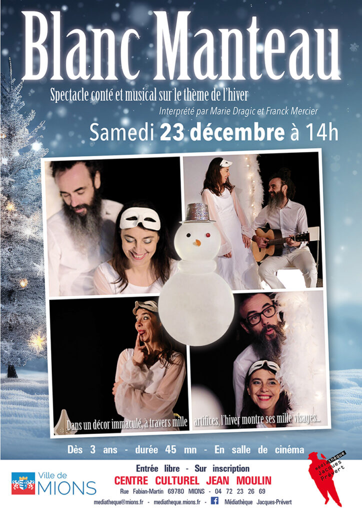 spectacle blanc manteau