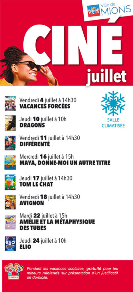 ciné juillet