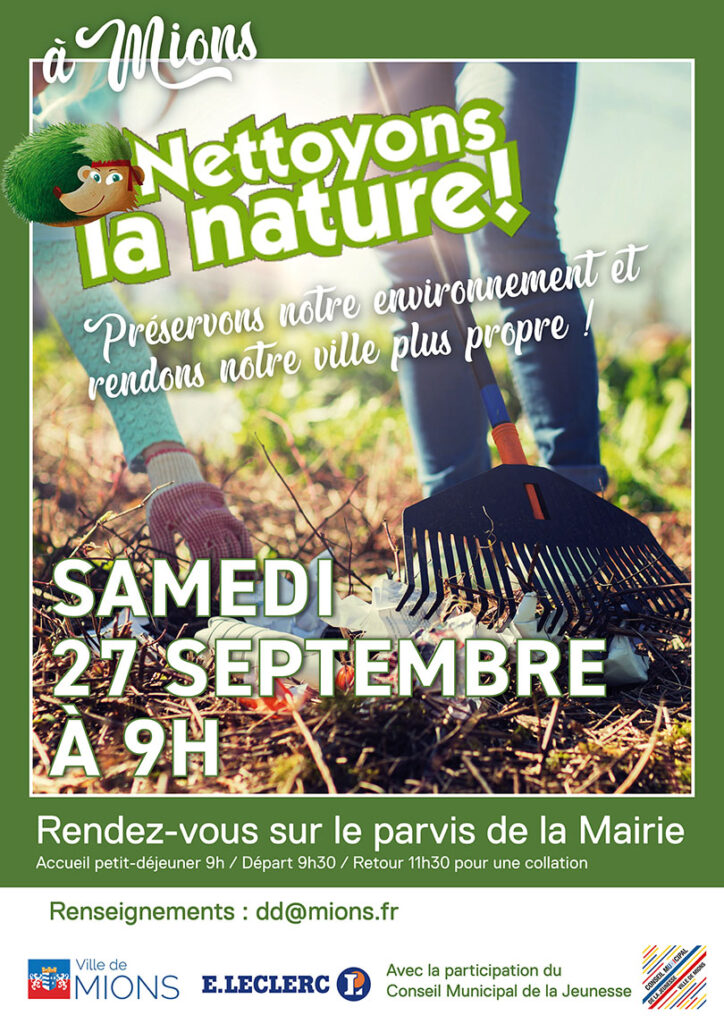 nettoyons la nature