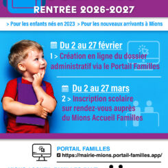 inscriptions scolaires 2026